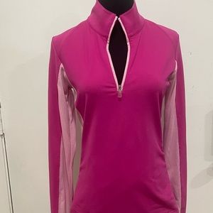 Adidas Women’s golf 1/4 zip up jacket